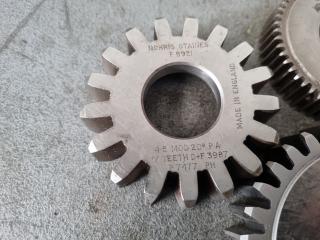 5 x Gear Shaper Cutters 