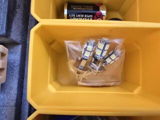 DeWalt Stacking Bin and Contents
