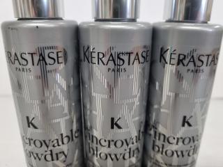 Kerastase Paris K L'incroyable Blowdry Heat Lotion, 3x 150mL Bottles