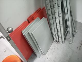 Large Lot of Commercial Shelving