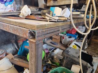 Large 8-Metre Heavy Duty Workbench & Materials Rack