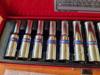 3x King Tony Deep Socket Sets, 1/4", 3/8" & 1/2" Drive