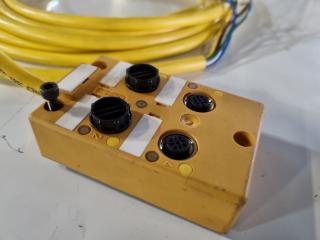 Turck 4-Port Junction Box w/ Cable Home Run