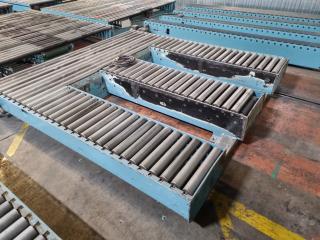 Heavy Duty Roller Powered Conveyor Platform 