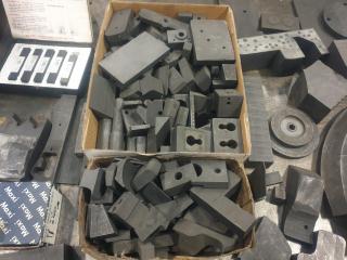 Large Lot of Graphite Blocks