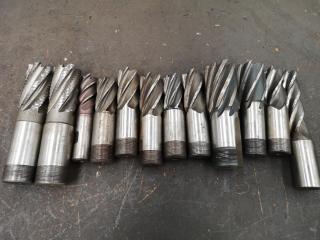 12x Assorted End Mills
