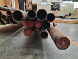 Bundle of Boiler/Steam Pipes (Assorted Sizes)