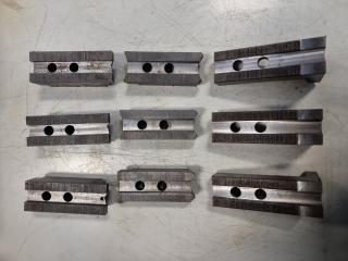 3 Sets of CNC Chuck Jaws