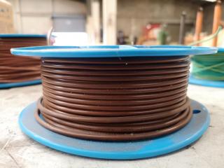 3x Partial Spools of 2.5mm Electrical Wire