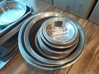 Large Lot of Stainless Bowls