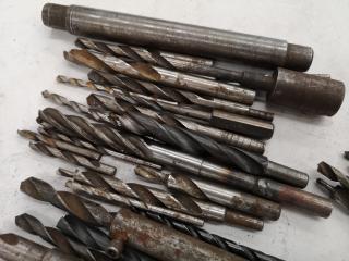 90+ Assorted Milling Drill Bits