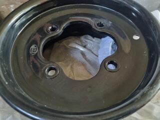 2x 285mm Diameter, 250mm wide Trailer Wheels