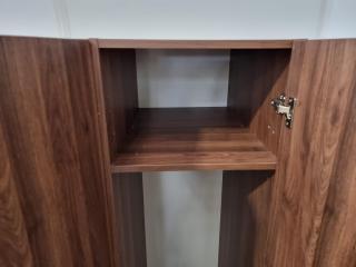 Large Laminated Chipboard Office Cabinet