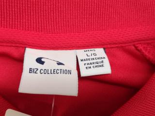Martin Jetpack branded Biz Cool Men"s Collared Shirt, Size Large
