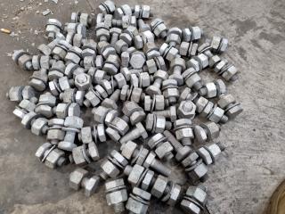 90x M24 Bolts, Nuts, Washers