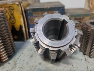 4 x Gear Hobber Cutters