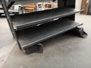 Medium Duty Double Sided Steel Shelving Unit