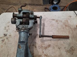 Vintage Bench Mounting Swaging Jenny