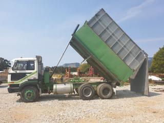 1996 Nissan 6 x 4 Tipper with Silage Box