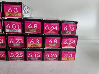 Assorted Loreal Professional Dia Richesse Hair Dyes - Bulk