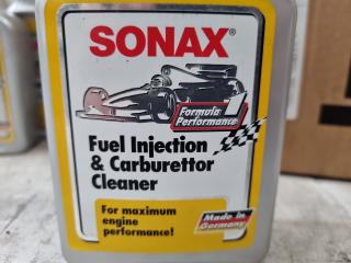 Sonax Oil Enhancer & Fuel Injection Cleaner, 16x 250mL Bottles