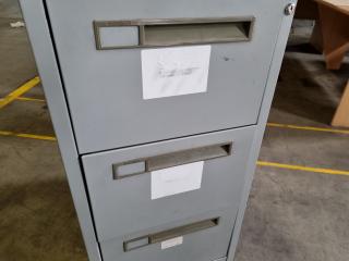 Precision 3-Drawer Steel Office File Cabinet