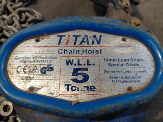 5 Tonne Chain Hoist