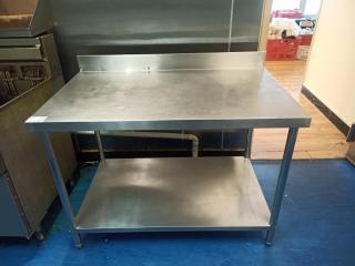 Stainless Steel Kitchen Bench