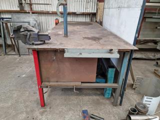 Heavy Duty Workbench with Vice