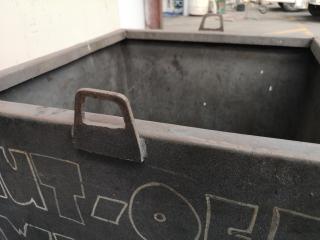 Heavy Duty Steel Material Scrap Bin