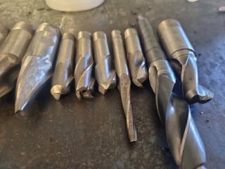 Large Lot of Milling Machine Endmills 