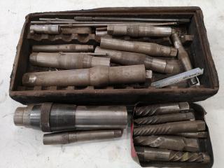 Assorted Reamer Extension Units & Other Mill Attachments Cutters