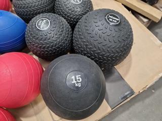 14x Assorted Medicine Weight Fitness Balls