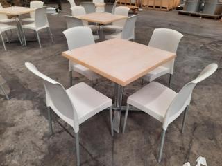 Cafe Style (Collapsible) Table  and Chairs Set