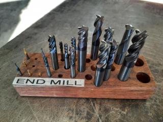 Large Assortment of Milling Cutters