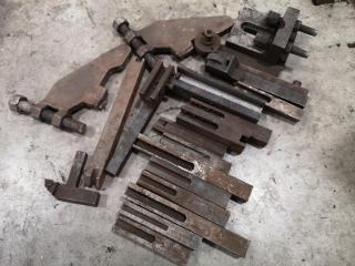 Assorted Lot of Lathe Tooling Mounts, Holders, & More