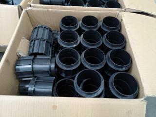 Large Assorted Lot of Decking Support Components