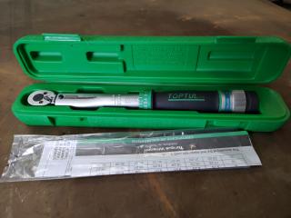 Toptul 1/4" Drive 6-30Nm Adjustable Torque Wrench