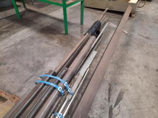 Assorted Lot of Steel Piping and Scrap Metal