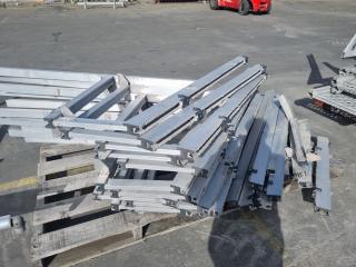 Large Lot of Aluminum External Building Access Systems 