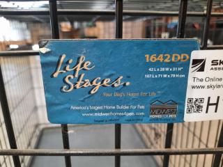 Life Stages Branded Dog Cage (0.6M³)
