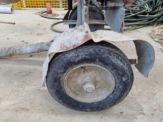 Able Mixer Petrol Concrete Mixer & Trailer