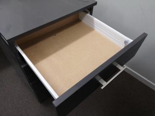 Office Desk w/ Mobile Drawer Unit