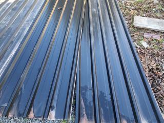 5x Coloured Steel Exterior Siding Panels