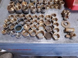 Tray of Assorted Pipe Fittings