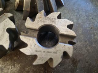 Assorted Milling Machine Cutters 