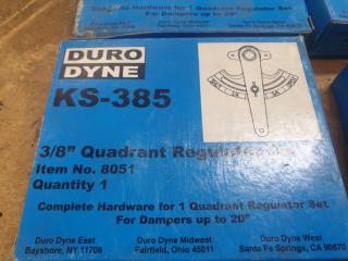 Large Lot of Duro Dyne Regulator Sets