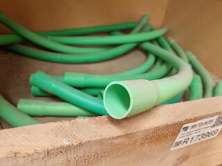 14x 20mm PVC Curved Pipe Couplings.