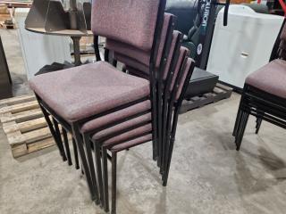 10x Padded Stackable Chairs