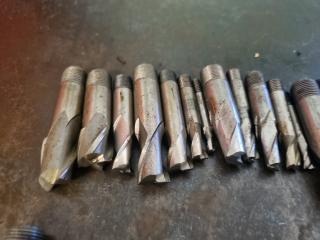 Large Lot of Milling Machine Endmills 